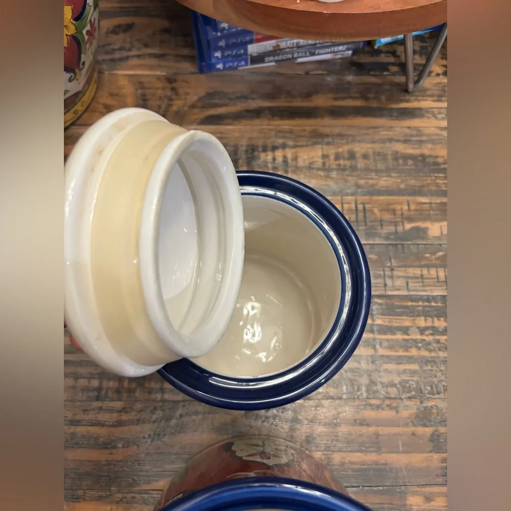 Pier 1 Vallarta  Medium & Small  Canisters - Picture 7 of 12